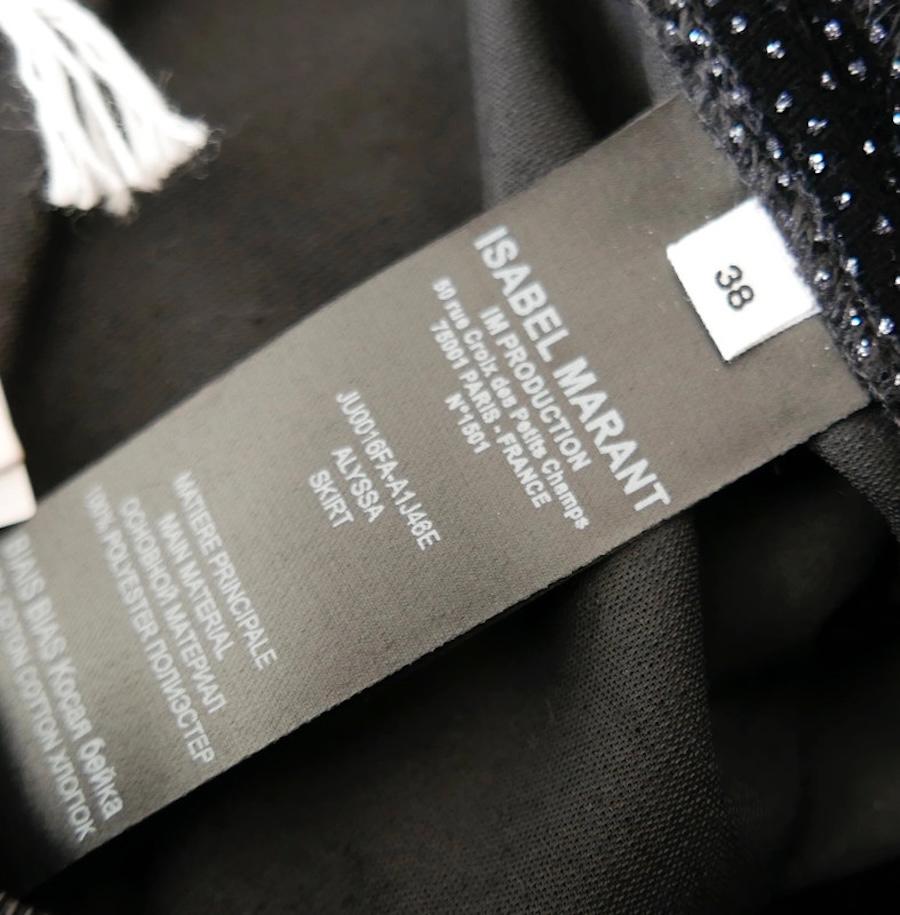 Isabel Marant Etoile Alyssa jupe en velours scintillant Pour femmes en vente