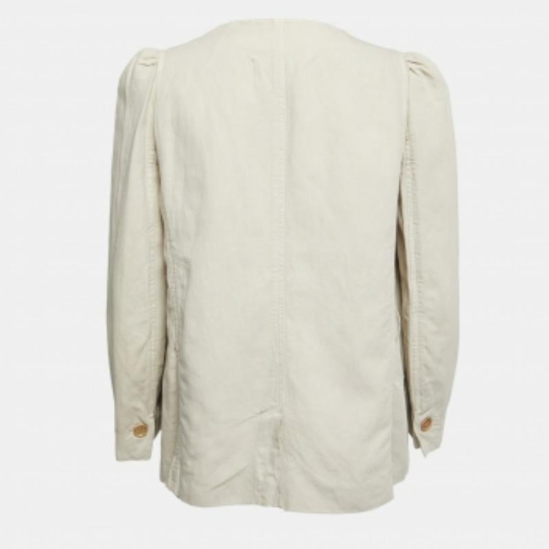 Diese Jacke von Isabel Marant Etoile überzeugt durch ihre bequeme Passform und ihren raffinierten Stil. Es ist aus Baumwolle gefertigt und mit zwei Taschen, langen Ärmeln und einem Knopfverschluss ausgestattet.