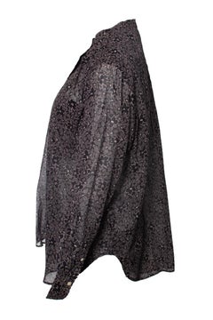 Isabel Marant Etoile, Chemisier floral noir et beige
