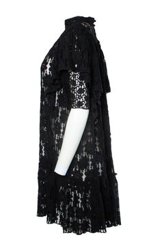 Isabel Marant Etoile, black lace dress
