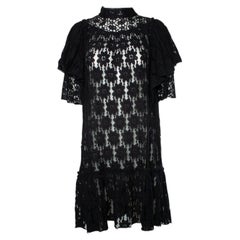 Isabel Marant Etoile, black lace dress
