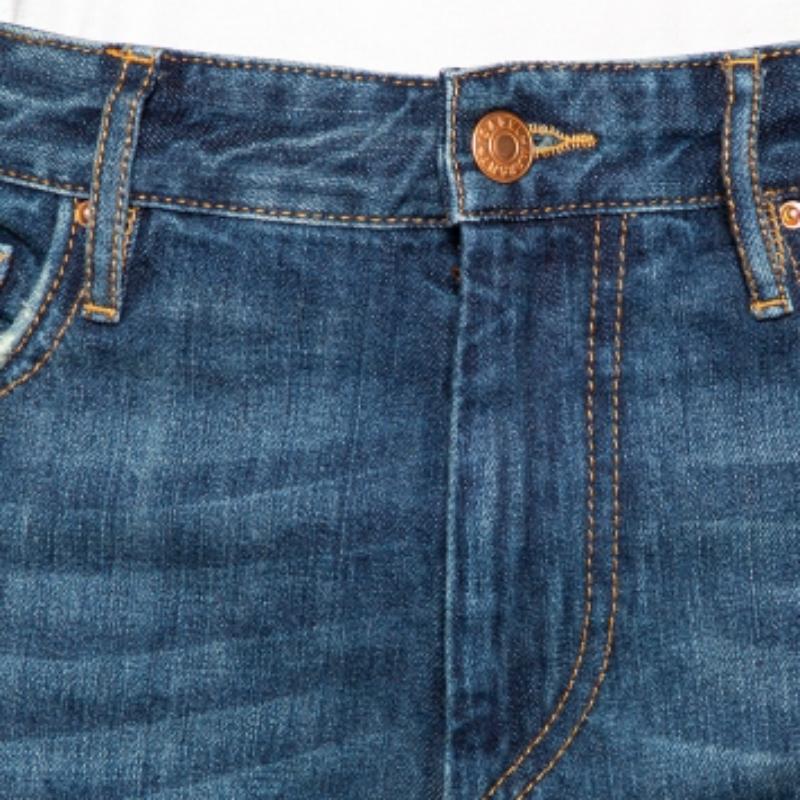 Isabel Marant Étoile Bleu Denim Distressed Trim Detailed Jeans M 2