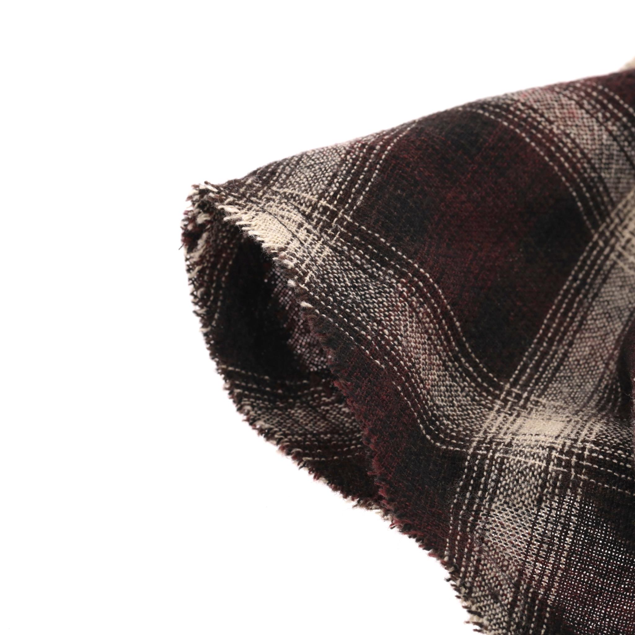 Donna Isabel Marant Etoile - Top con increspature in misto lana a quadri in vendita