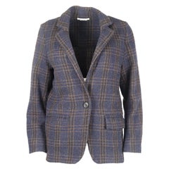 Isabel Marant Étoile Chaqueta de lana a cuadros Fr 34 Uk 6
