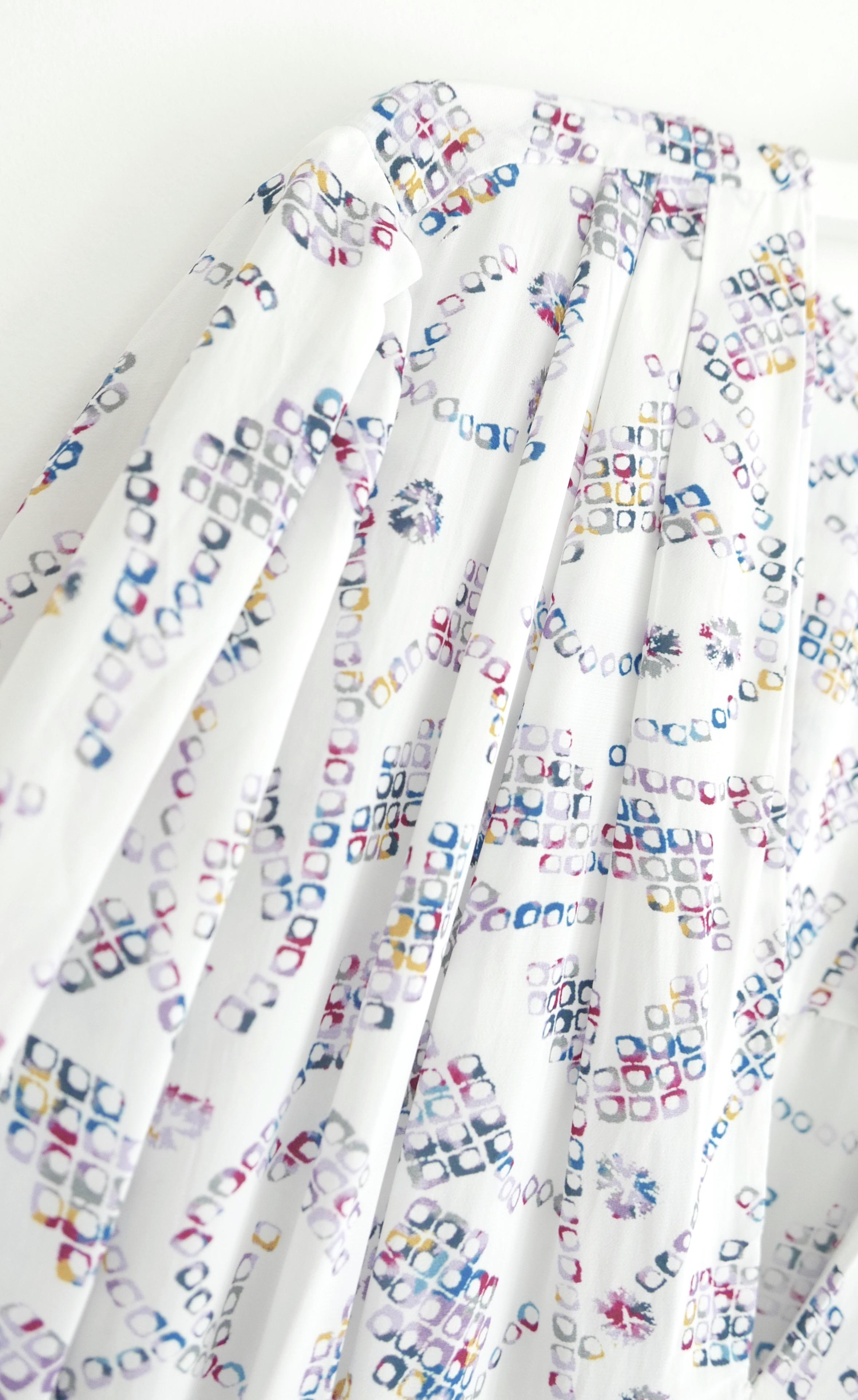 Isabel Marant Etoile Danalia - Robe à imprimé bloc écru Neuf - En vente à London, GB