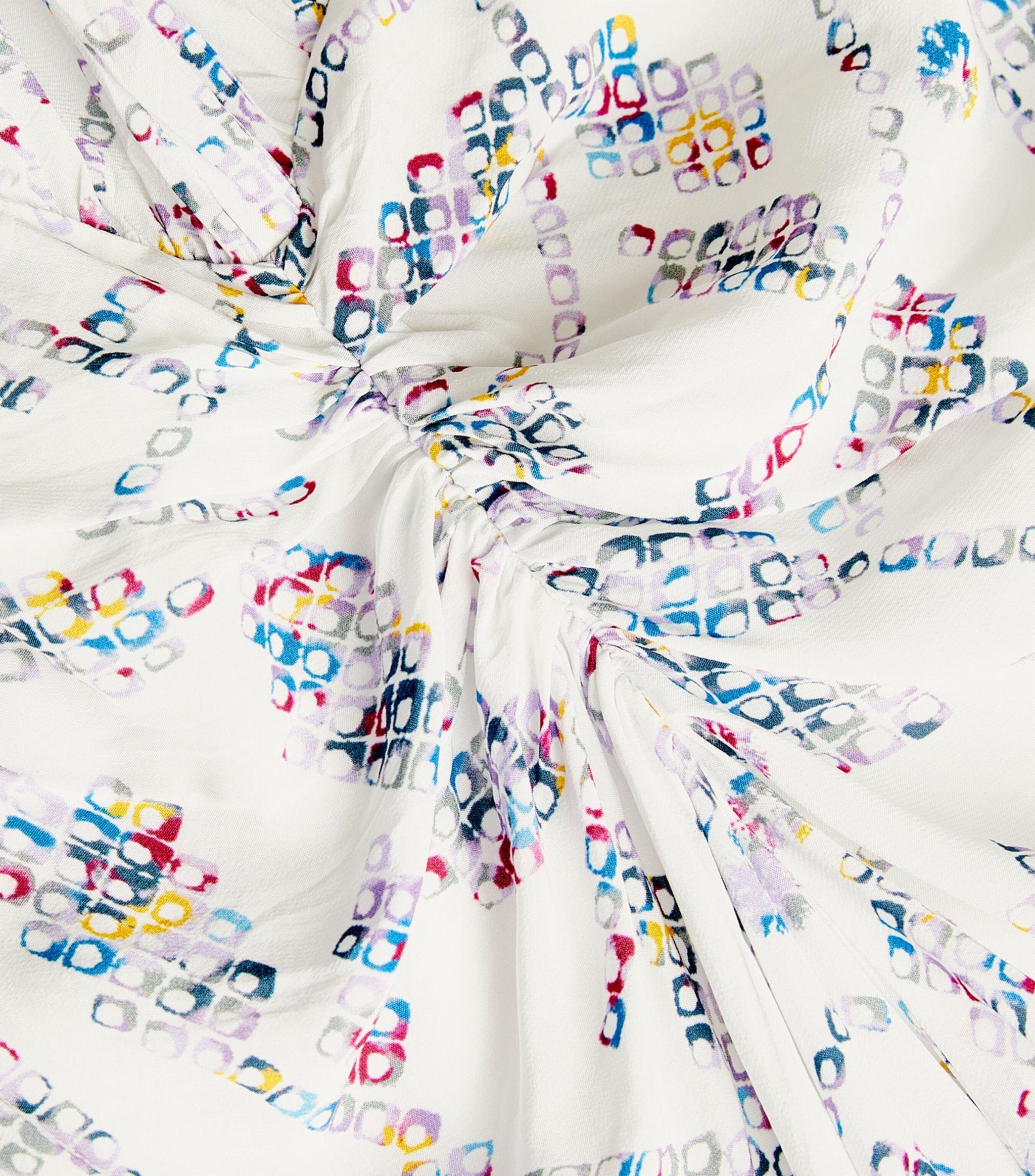 Isabel Marant Etoile Danalia - Robe à imprimé bloc écru Pour femmes en vente