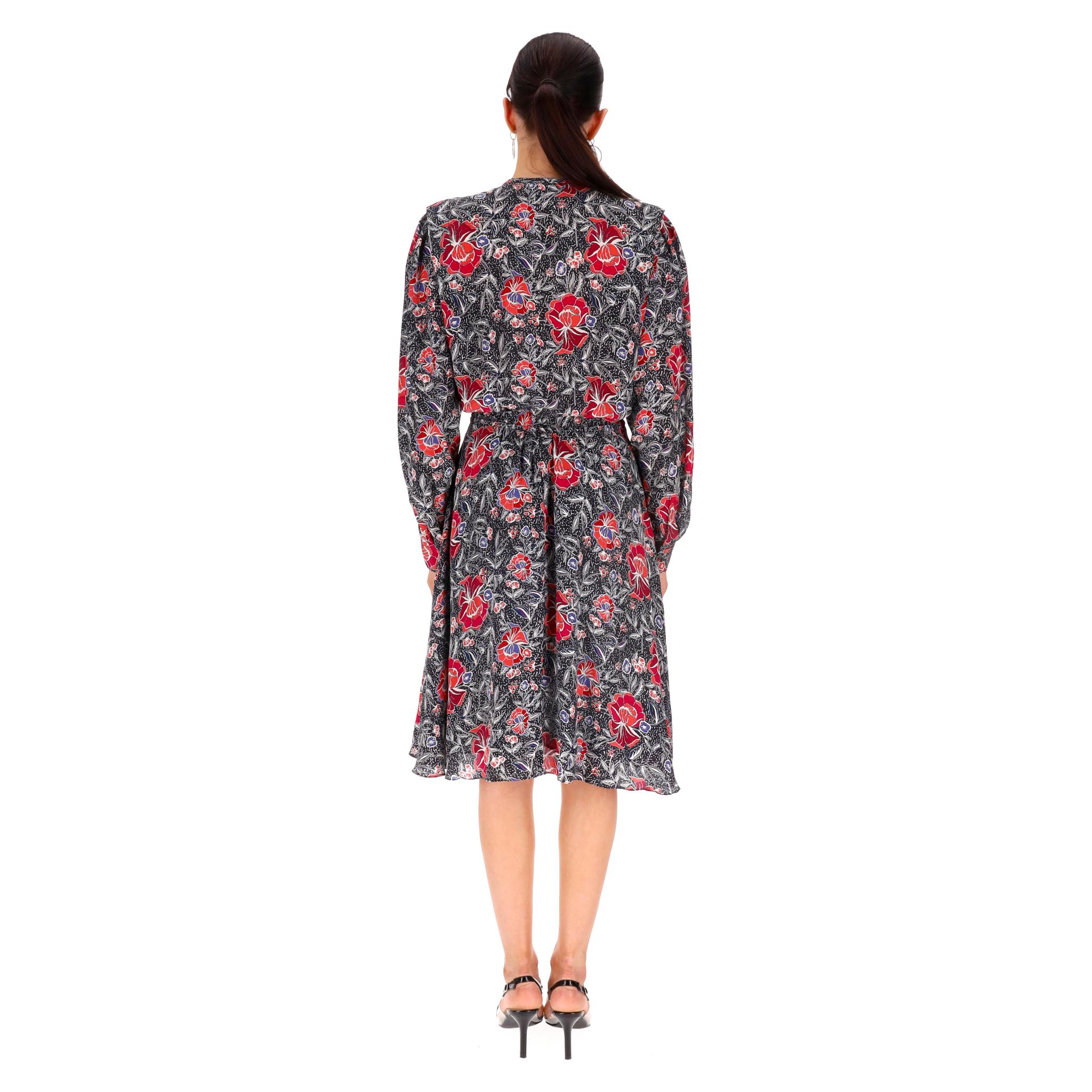 Vestito in seta floreale Isabel Marant Etoile In condizioni buone in vendita a London, GB