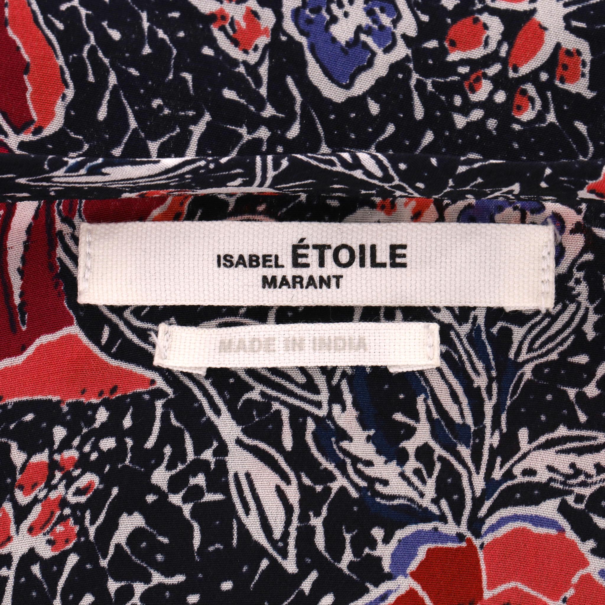 Vestito in seta floreale Isabel Marant Etoile in vendita 1