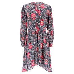 Vestito in seta floreale Isabel Marant Etoile