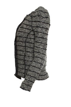 Isabel Marant Etoile, grey and black tweed jacket