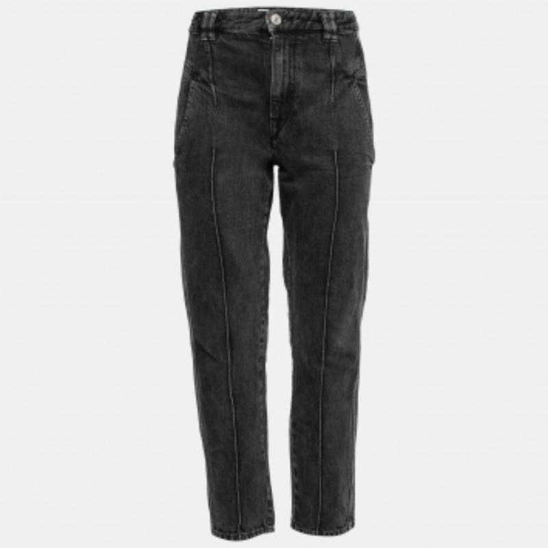 Isabel Marant Etoile Jeans vaqueros desgastados grises M Cintura 32 en venta