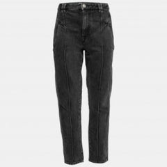 Isabel Marant Etoile Jeans vaqueros desgastados grises M Cintura 32