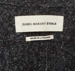 Isabel Marant Etoile Chaqueta de lana gris XS