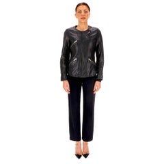 Giacca biker in pelle d'agnello Isabel Marant Etoile