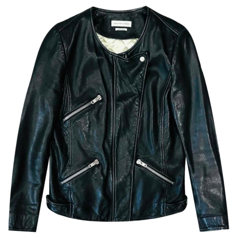 Isabel Marant Etoile Lambskin Biker Jacket For Sale