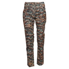 Isabel Marant Etoile Mehrfarbige Hose mit Samtschnalle M