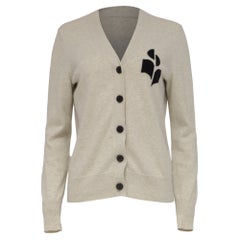 Cardigan Newton Isabel Marant Étoile en coton gris