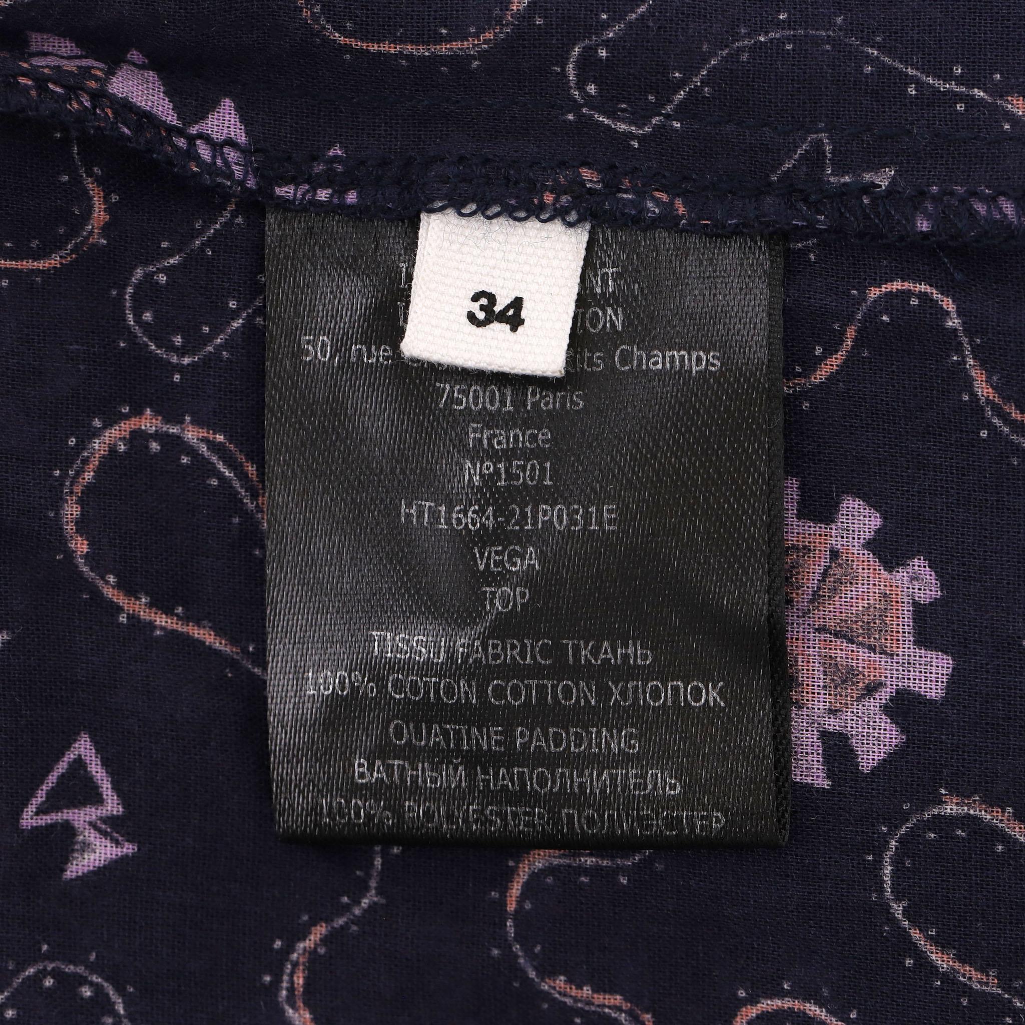 Isabel Marant Etoile - Top e gonna in cotone con stampa Paisley - Set due pezzi in vendita 5