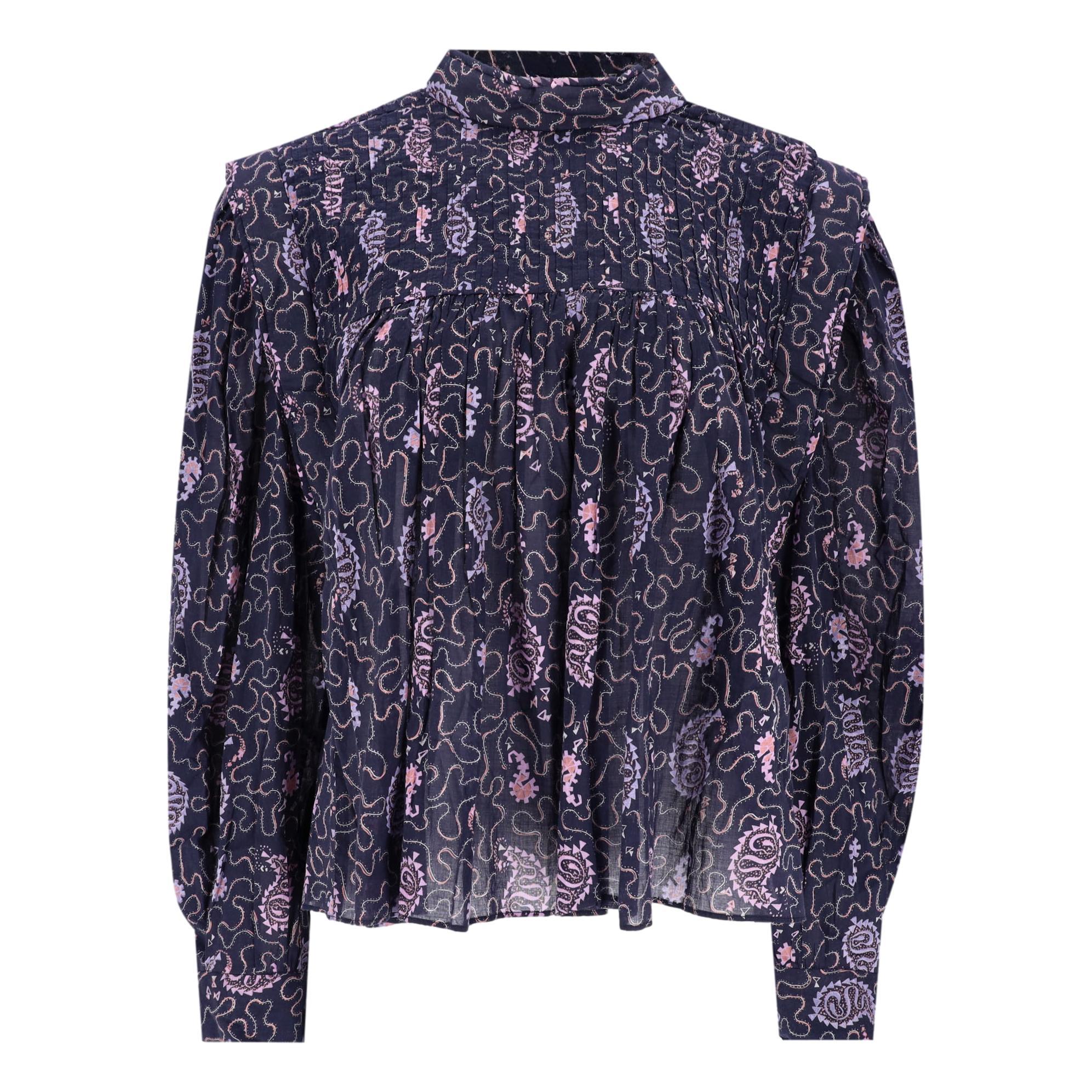 Donna Isabel Marant Etoile - Top e gonna in cotone con stampa Paisley - Set due pezzi in vendita