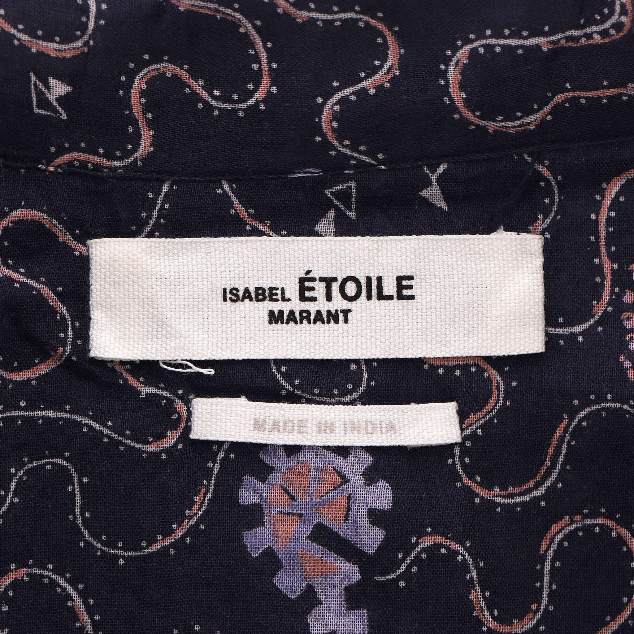 Isabel Marant Etoile - Top e gonna in cotone con stampa Paisley - Set due pezzi in vendita 3