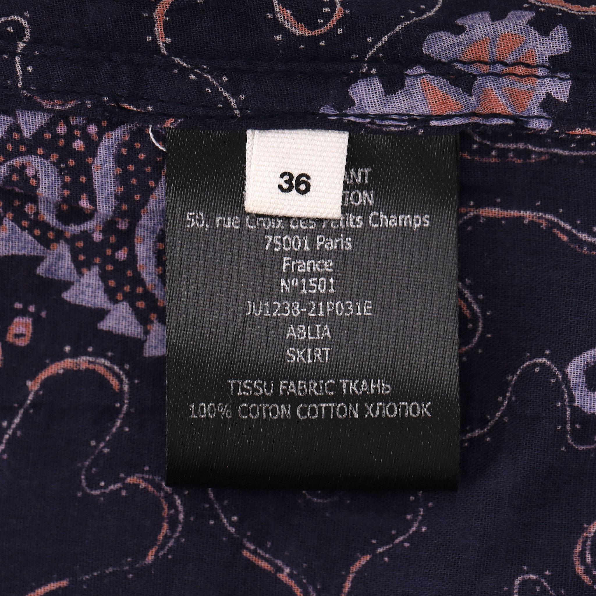 Isabel Marant Etoile - Top e gonna in cotone con stampa Paisley - Set due pezzi in vendita 4