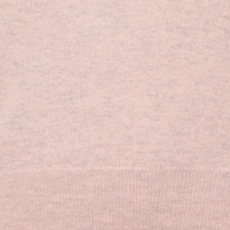 Isabel Marant Etoile Pull en coton et laine rose S en vente 1