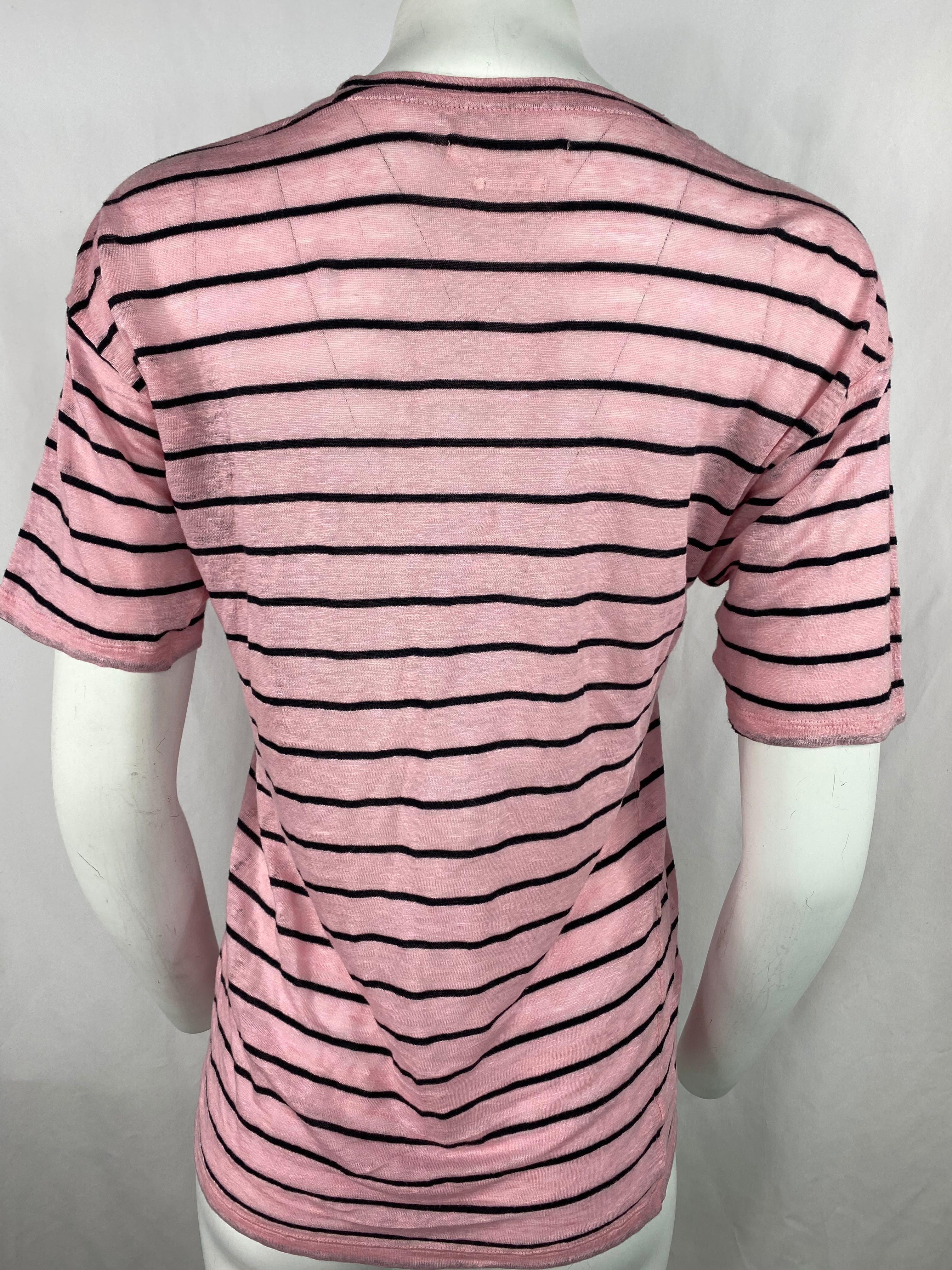 isabel marant etoile striped shirt