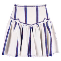 Isabel Marant Etoile plissierter gestreifter Minirock