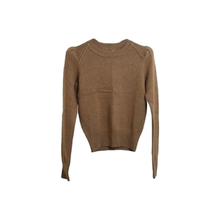 Jersey Isabel Marant Etoile Pu Kleely Camel, Talla 36 en venta