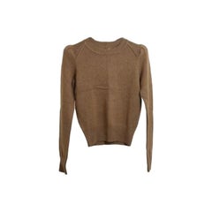 Jersey Isabel Marant Etoile Pu Kleely Camel, Talla 36