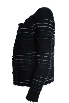 Isabel Marant Etoile, striped blazer in black