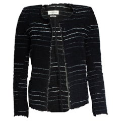 Isabel Marant Etoile, striped blazer in black