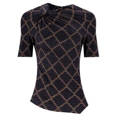 Isabel Marant Etoile Twist Detail Asymmetric Cotton Top
