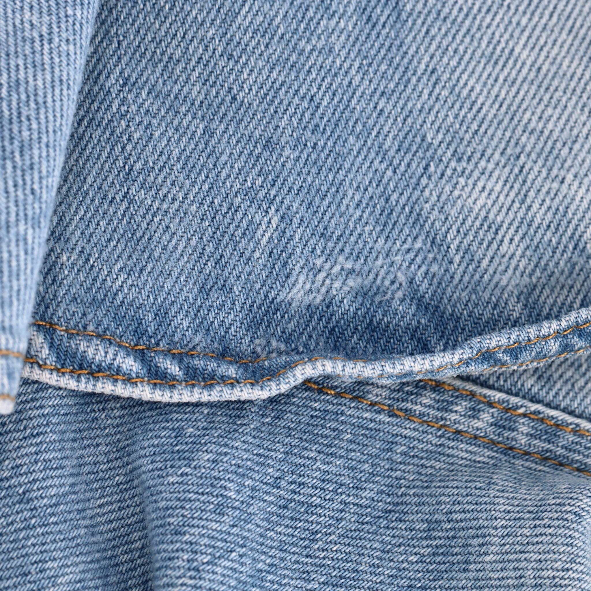 Isabel Marant Etolie Cotton Denim Ruffle Skirt 2