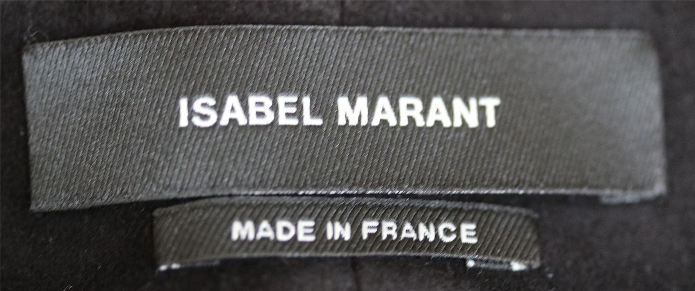 Women's Isabel Marant Eydie Stretch Suede Trousers