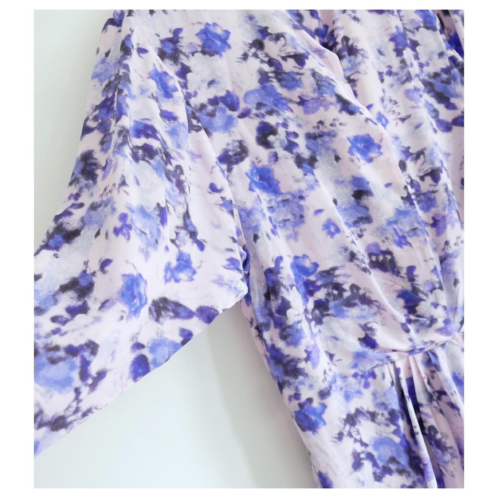 Isabel Marant Fidaje blusa con estampado floral difuminado en Nuevo estado para la venta en London, GB