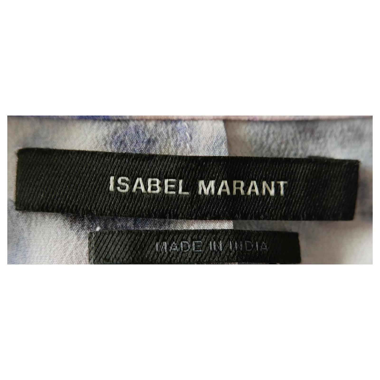 Isabel Marant Fidaje blusa con estampado floral difuminado en venta 1