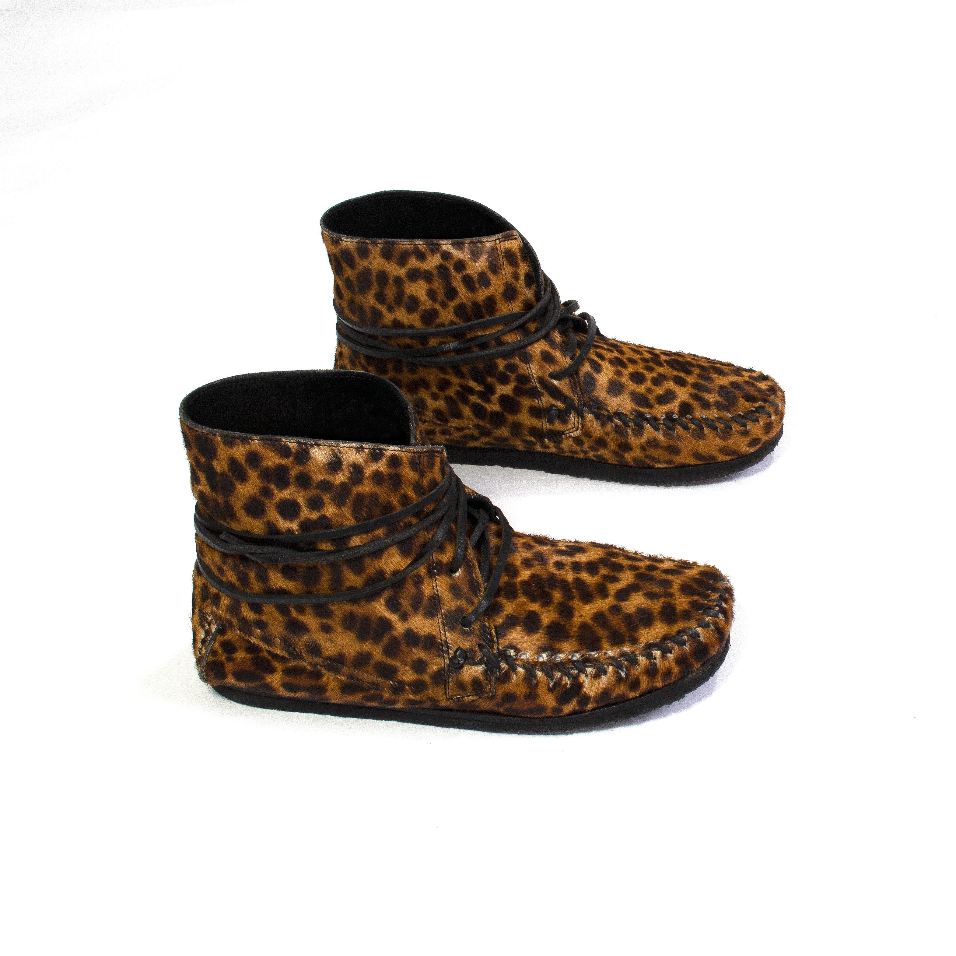 isabel marant leopard boots