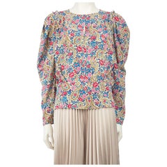 Isabel Marant Floral Paisley Print Top Size XL