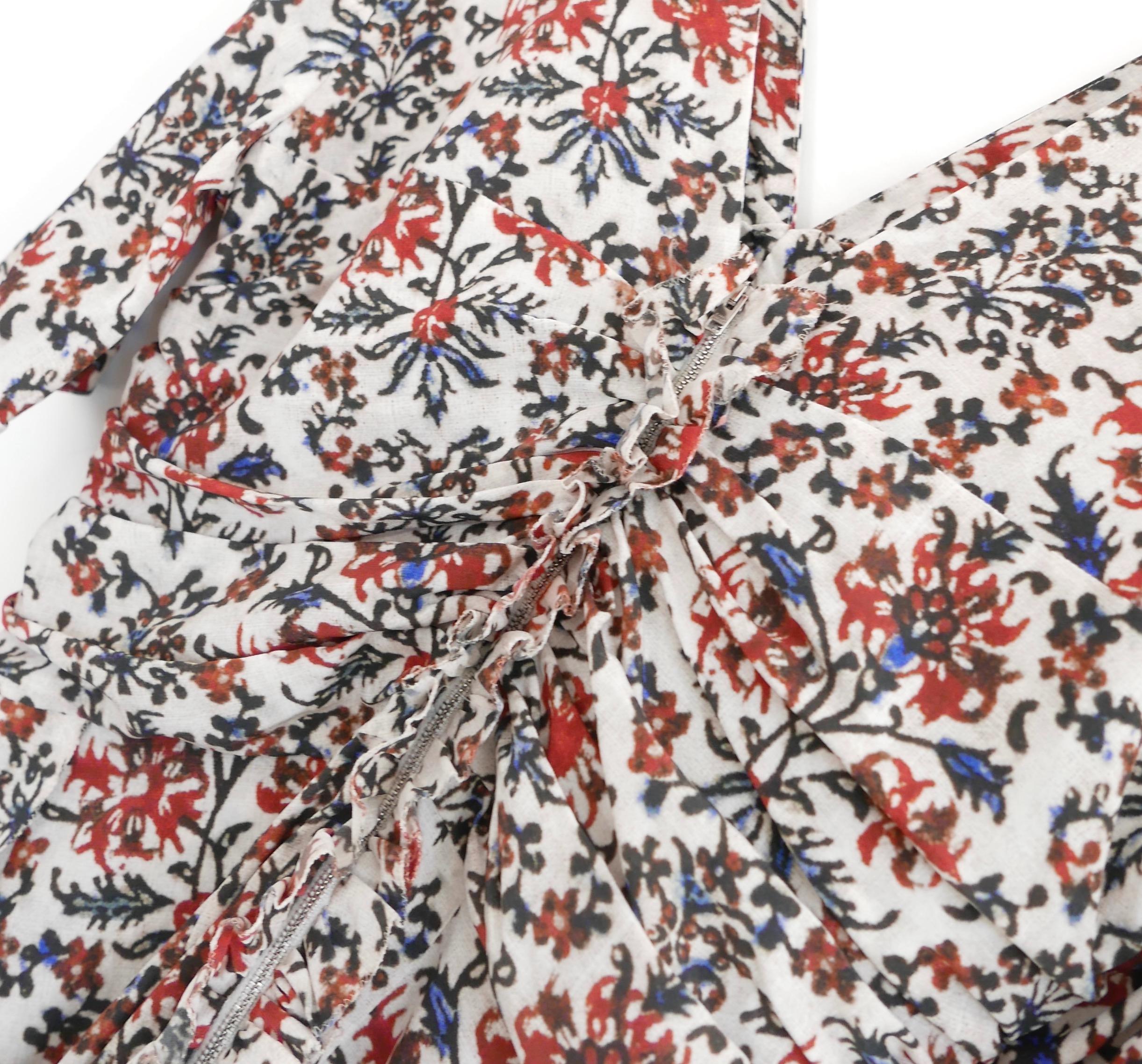 Women's Isabel Marant Arodie floral print dress For Sale