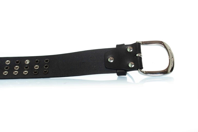 Isabel Marant, Black suede belt with multicoloured studs Isabel Marant, Black suede belt with multicoloured studs For  main image 2