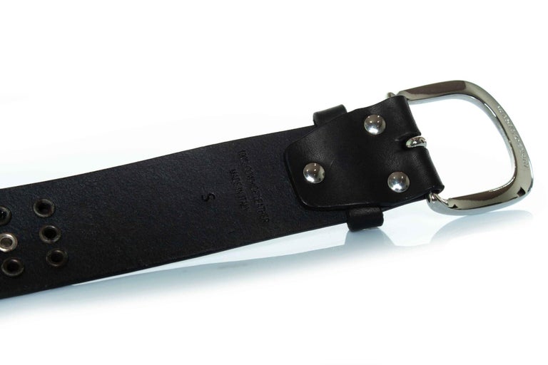 Isabel Marant, Giant stud belt in black For Sale at 1stDibs display picture 2