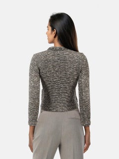 Isabel Marant Grey Knit Long Sleeves Jacket Size XS