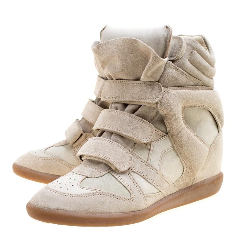 Isabel Marant Grey Suede Bekett Wedge Sneakers Size 41 For Sale At 1stDibs isabel-marant-grey-suede-bekett-wedge-sneakers-size-41-for-sale-at-1stdibs