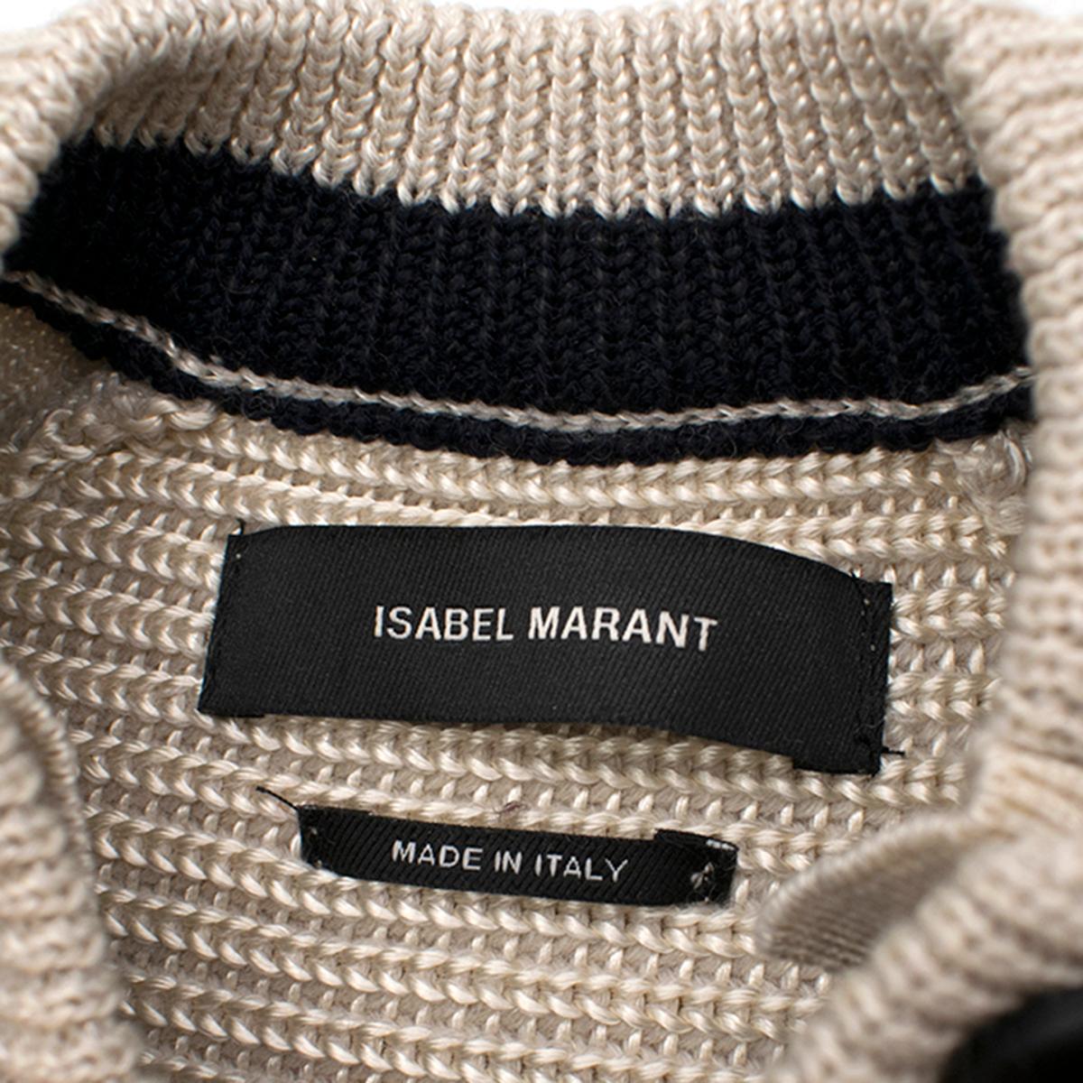 isabel marant striped sweater