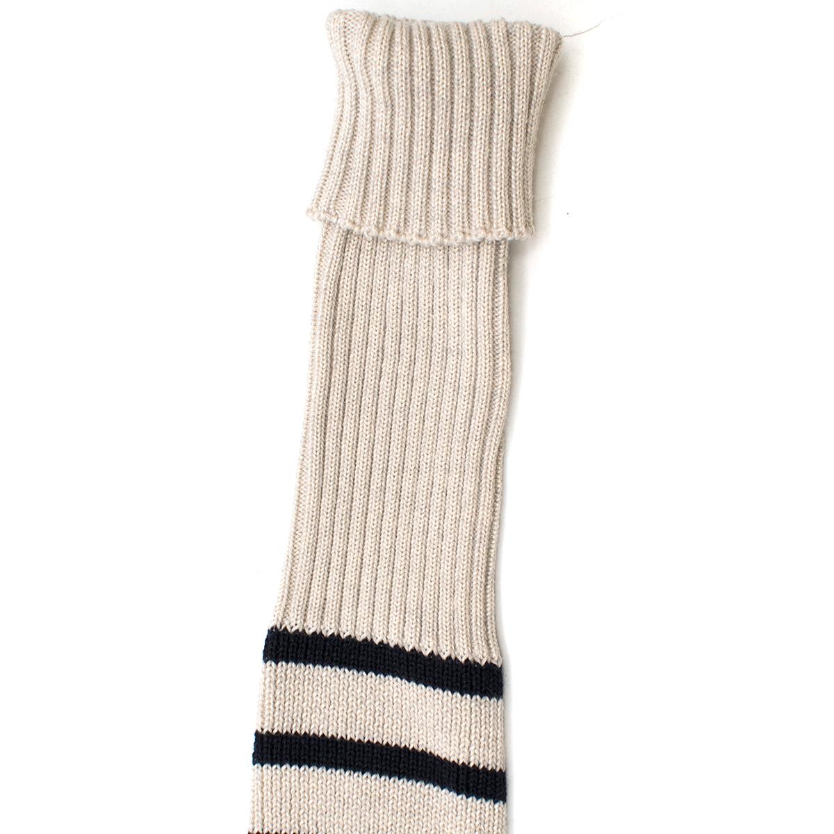 Women's Isabel Marant Hatfield Striped Merino Wool Knit Sweater US 0-2