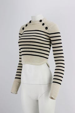 Isabel Marant Hatfield Striped Wool Blend Sweater FR 34 UK 6