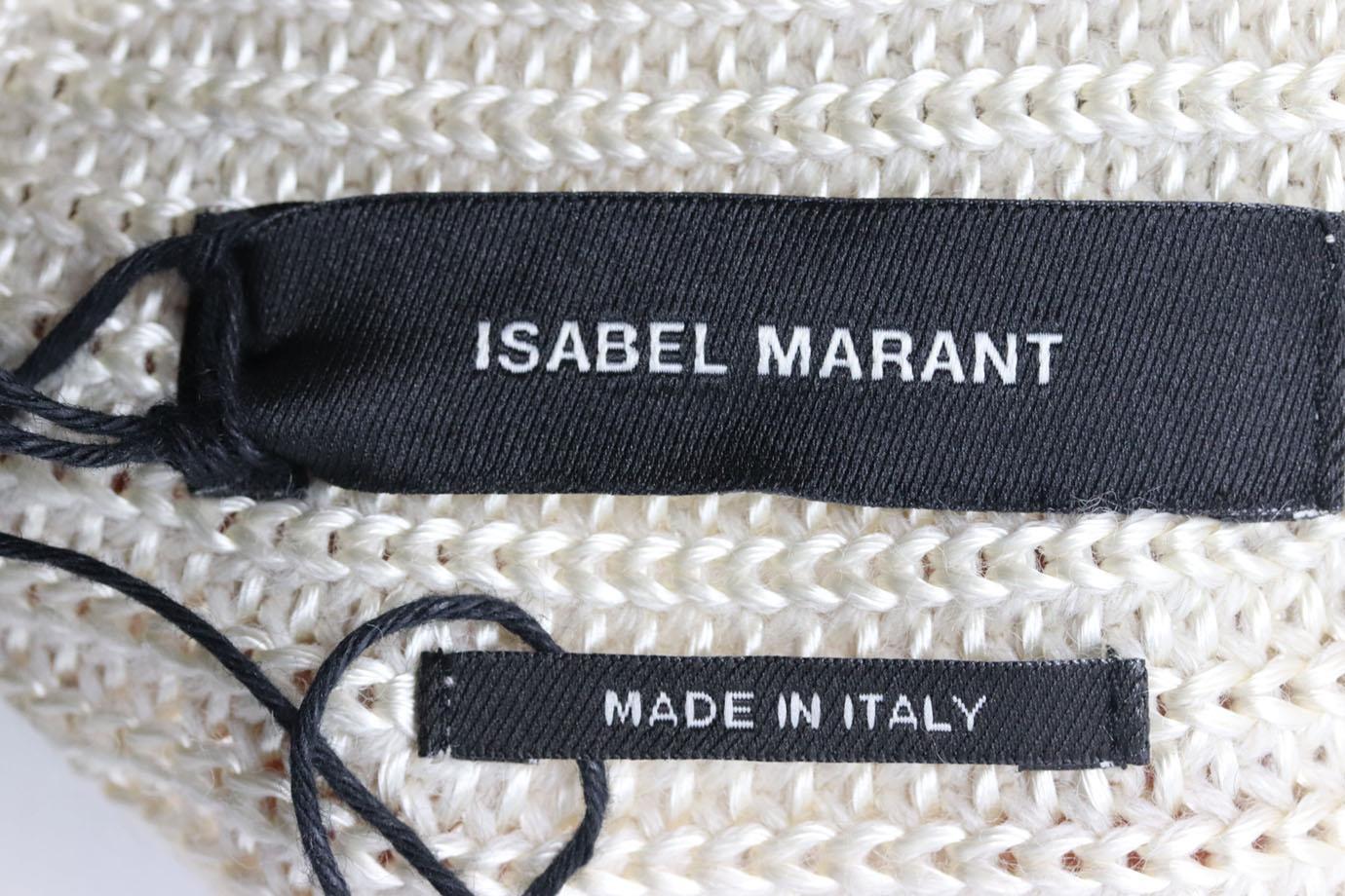 Isabel Marant Hatfield gestreifter Pullover aus Wollmischung FR 34 UK 6 im Zustand „Hervorragend“ in London, GB