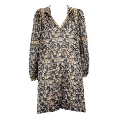 Isabel Marant Isabel Marant √âtolie Floral Pattern Mini Dress Size M