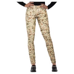 Isabel Marant Isabel Marant Étoile Abstract Corduroy Skinny Trousers Size S